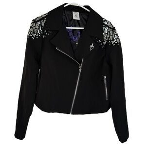Disney Snow White Villains Evil Queen Black Jacket Women’s Size XL Halloween